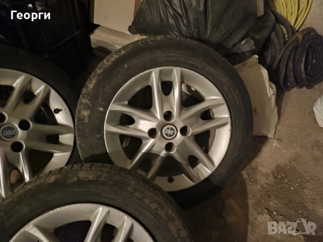 4бр.гуми с джанти165/70/14 за Фиат Пунто,добло,стило, снимка 6 - Гуми и джанти - 53963056