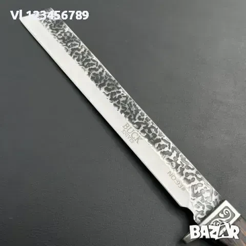 Огромен ловен нож BUCK KNIVES 94 , 5CR13Моv, 300x420 mm, снимка 2 - Ножове - 54008300