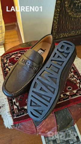 Обувки на Balmain , снимка 5 - Мокасини - 54653917