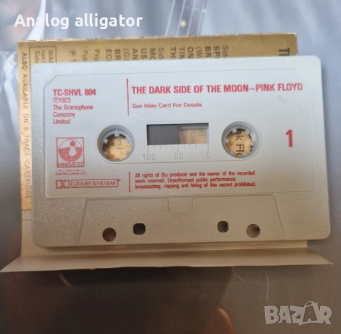 pink floyd dark side of the moon, снимка 2 - Аудио касети - 54341198