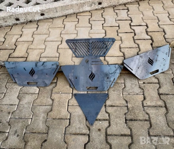 Сгъваемо барбекю/огнище - компактност и мощ в едно, снимка 3 - Барбекюта - 53967548