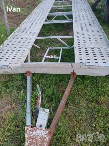ПРОДАВА СЕ БРАКУВАНА ПЛАТФОРМА , снимка 3 - Ремаркета - 54313655