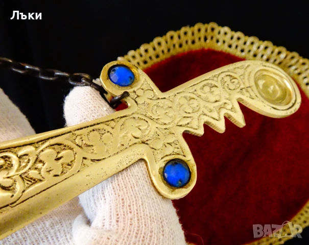 Бронзов меч Зулфикар,ятаган на Мохамед. , снимка 5 - Антикварни и старинни предмети - 54083420