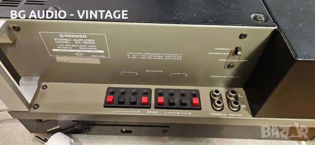 Pioneer SA-9500 стеререо усилвател, снимка 5 - Ресийвъри, усилватели, смесителни пултове - 54151467