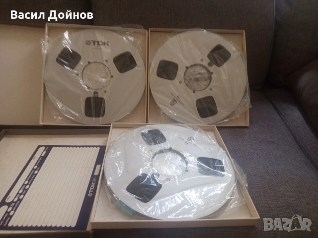 Магнетофонни ролки с лента TDK