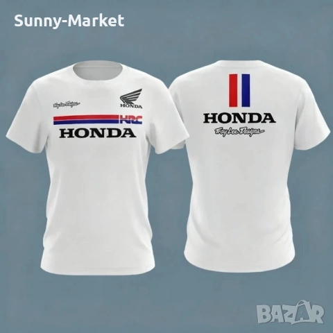 Тениска HONDA - 8 модела тениски , мъжки дамски и детски фланелки Хонда, снимка 3 - Тениски - 54487999