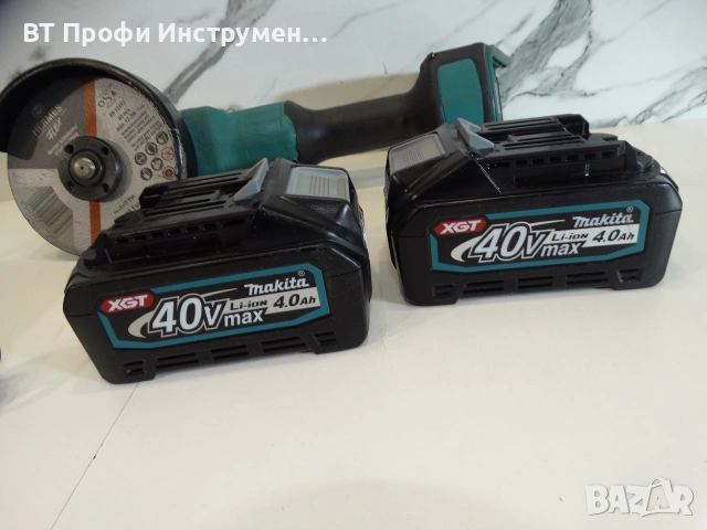 Makita GA 005 / XGT / 40 V - Акумулаторен ъглошлайф, снимка 9 - Ъглошлайфи - 55238825