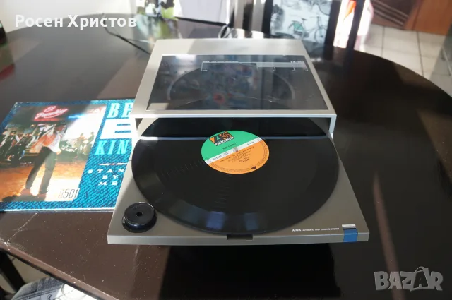 Тангенциален грамофон AIWA LX-100, снимка 14 - Грамофони - 55696203