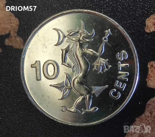 Монета Соломонови острови (UNC) 10 цента [2005]