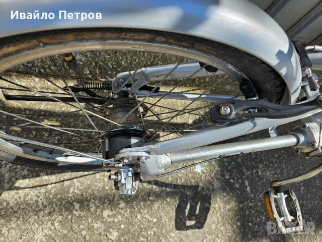Сгъваем велосипед 20 цола с кардан KARDANBIKE-шест месеца гаранция, снимка 4 - Велосипеди - 54308971