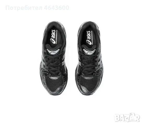 Унисекс маратонки ASICS Gel-Kayano 14 ”Black Pure Silver” Размер 41.5, снимка 5 - Маратонки - 55298834