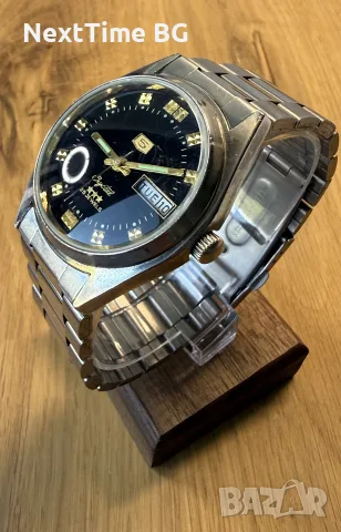 мъжки механичен часовник seiko 5 , снимка 3 - Мъжки - 55673751