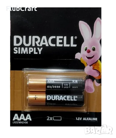 Батерия Duracell Simply AAA 2 Броя