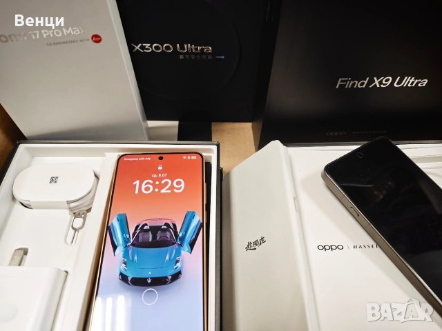 Чисто нови Oppo Find X9 Ultra - 16GB/1TB, 16GB/512GB и VIVO X300 ULTRA 16/512GB, снимка 8 - Други - 55207263