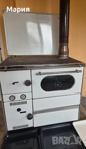 Готварска печка на дърва Alfa Plam Alfa Term, снимка 6 - Печки, фурни - 54943597