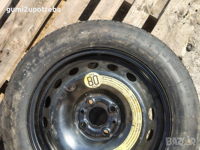 125/90/15 Резервна Джанта Патерица 4х98 FIAT Stilo ALFAROMEO 4J et35, снимка 2 - Гуми и джанти - 55155517