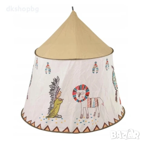  4754 Индианска палатка за игра "Дивият Запад", снимка 2 - Други - 54527803
