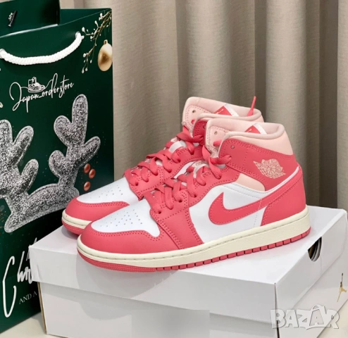 оригинални маратонки Air Jordan 1 Mid AJ1 Strawberries номер 36 ,5