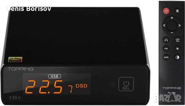 DAC Topping E30 II, снимка 7 - Ресийвъри, усилватели, смесителни пултове - 55282668