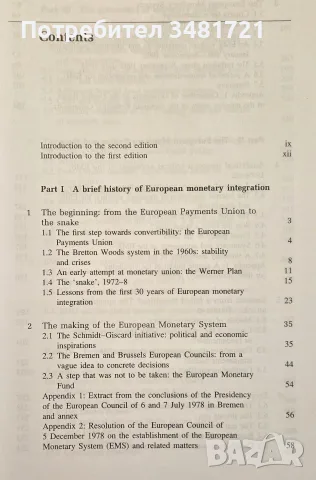 European Monetary Integration. From the European Monetary System to Economic and Monetary Union, снимка 3 - Специализирана литература - 55361317