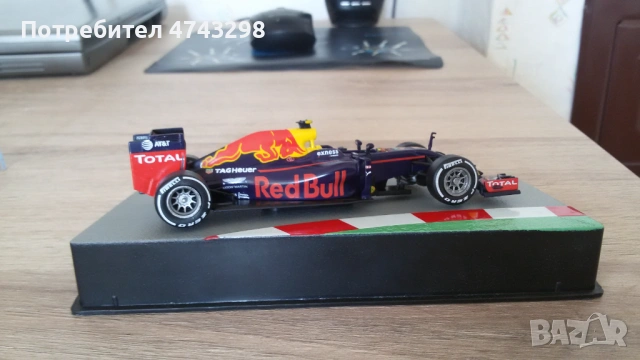 RED BULL RB12 - Max Verstappen - 2016, снимка 7 - Колекции - 54499709