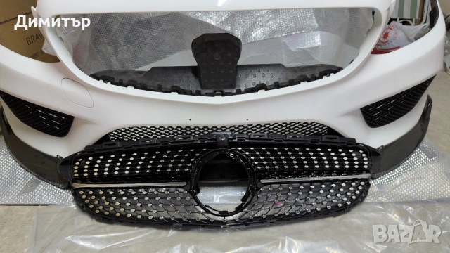 Оригинална AMG броня за W205, снимка 10 - Аксесоари и консумативи - 54982662