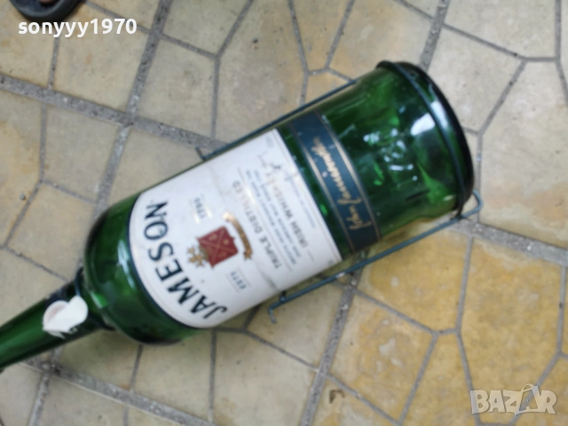 JAMESON 4.L ГОЛЯМО ШИШЕ С ЛЮЛКА 0606261851L4, снимка 5 - Колекции - 54802872