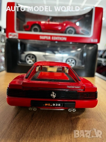 Метална колекционерска количка модел BURAGO FERRARI 1984г.1:18 55 лв. / 28.12 €, снимка 5 - Колекции - 55018470