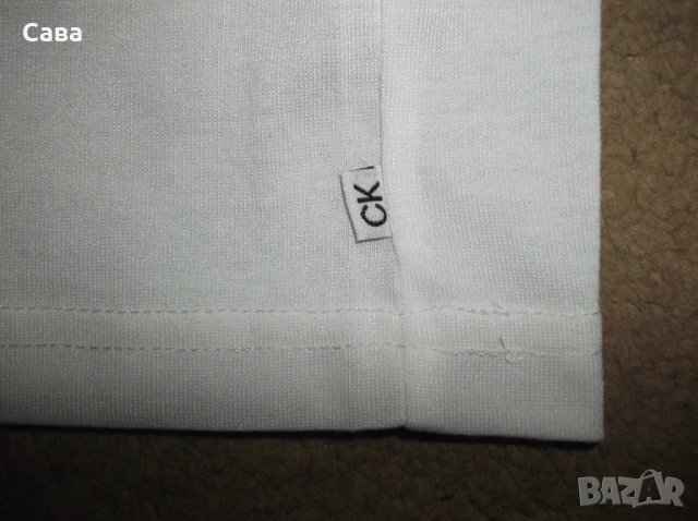 Тениска CALVIN KLEIN  мъжка,2ХЛ, снимка 3 - Тениски - 54905283