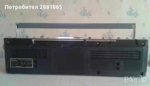 Hitachi TRK-6701, снимка 4 - Радиокасетофони, транзистори - 55456557