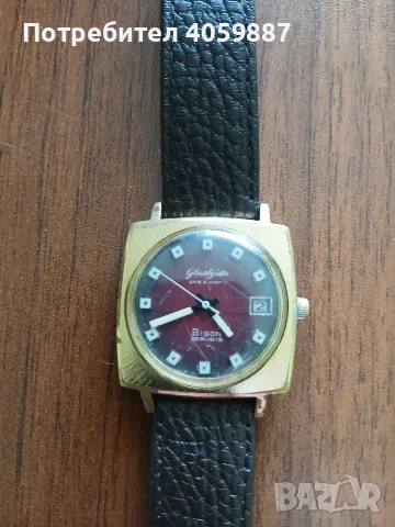Glashutte spezmatik Bizon 26 rubis, снимка 3 - Мъжки - 55333950