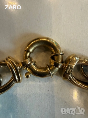 Златна гривна 27.25гр 14кт(585), снимка 2 - Гривни - 54079513