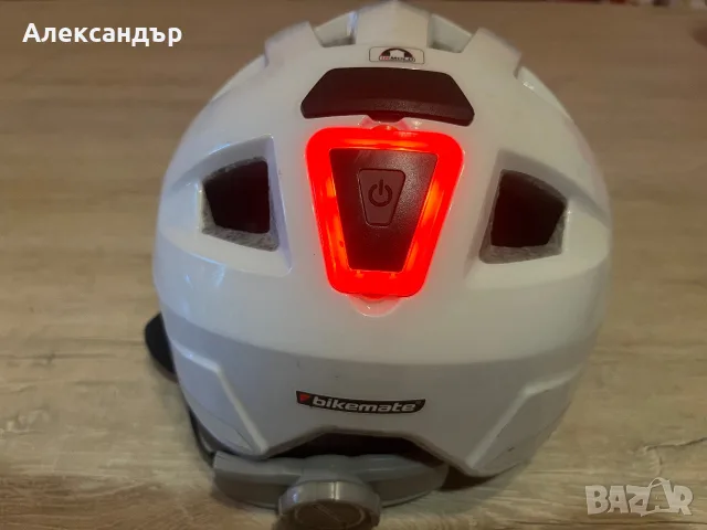 Каска с вградена LED светлина Bikemate SP55.3 Размер S 