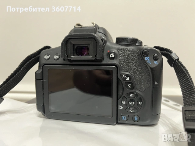 Canon EOS 750D - Топ състояние, снимка 4 - Фотоапарати - 55253640