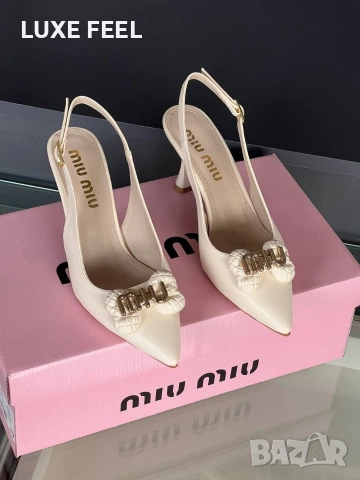 MIU MIU ⚜️Дамски Сандали , снимка 11 - Сандали - 54541857