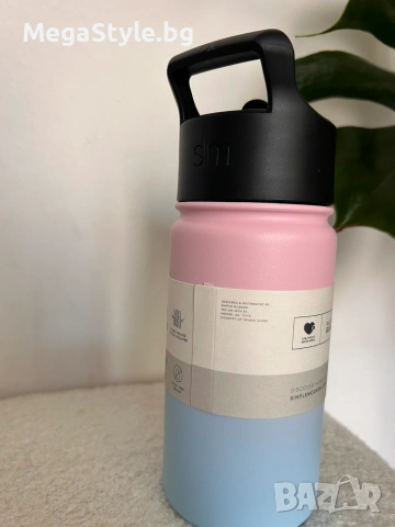 Simple modern Бутилка за вода от неръждаема стомана 425ml, снимка 3 - Други - 55163095