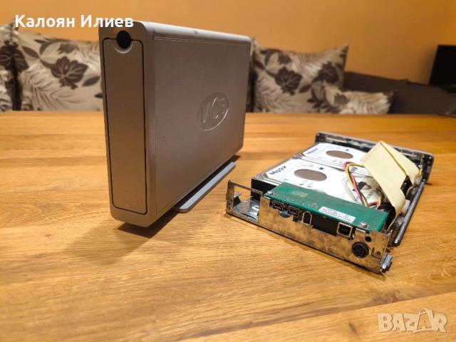 Външни хард дискове LaCie Big Disk - 2 броя всеки по 600GB, снимка 3 - Външни хард дискове - 54247876