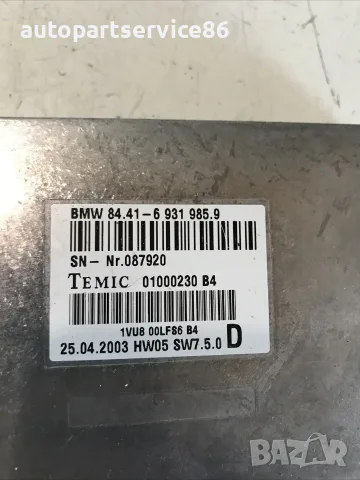 Модул за управление на система за гласово въвеждане за BMW E65 740D (2004) 6931985, снимка 3 - Части - 55379608