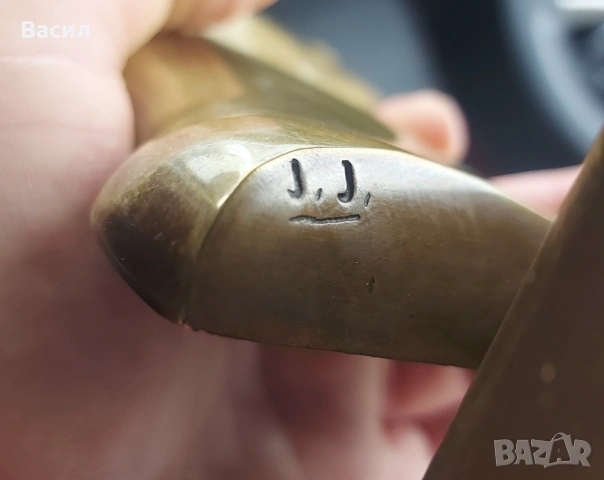 ВИНТИДЖ МЕСИНГ БРОНЗ АФРИКАНСКА ГЛАВА, снимка 2 - Антикварни и старинни предмети - 54064167