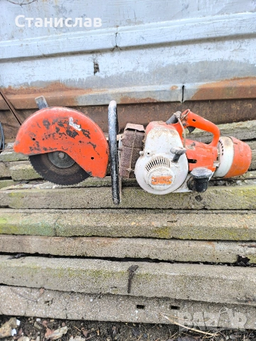 Бензинов ъглошлайф Щил , снимка 2 - Други машини и части - 54040799