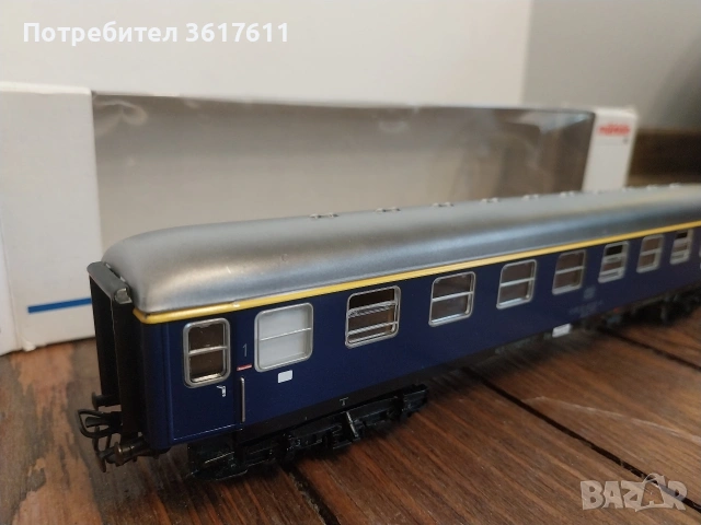 ЖП модел на вагон Marklin 4052 железница, снимка 5 - Колекции - 54017173