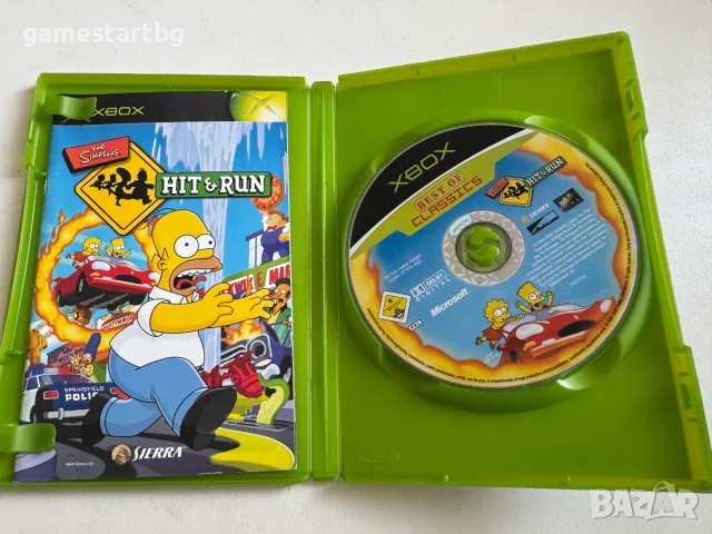 Simpsons Hit & Run за Xbox classic/Xbox original, снимка 3 - Игри за Xbox - 55677507