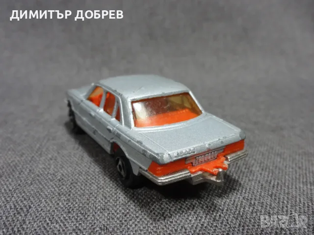 СТАРА РЕТРО МЕТАЛНА КОЛИЧКА MERCEDES BENZ 450 SE MAJORETTE FRANCE, снимка 3 - Колекции - 55662920