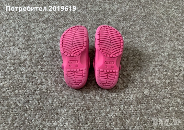 Кроксове тип сабо за момиче от CROCS - номер 29, стелка: 19 см, снимка 5 - Детски сандали и чехли - 54157966