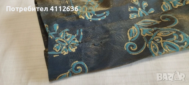 Вечерна винтидж рокля от зелена италианска коприна , снимка 13 - Рокли - 54045527