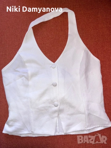 Топ тип елек с гол гръб - Размер L/XL