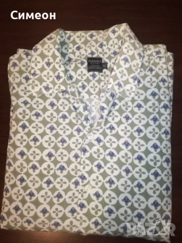 MASON'S - Мъжка Риза Къс Ръкав, снимка 5 - Ризи - 55302667
