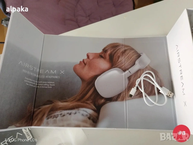 Продавам нови bluethot безжични слушалки AERSTREAM X