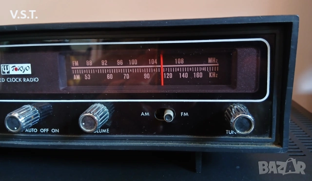 Tokyo RD-555 - радио часовник, снимка 4 - Декове - 55096543