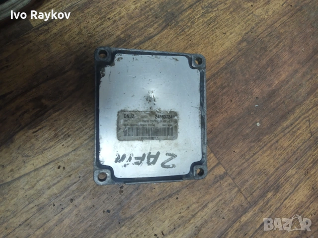 компютър , ECU , Opel Zafira A , 1.6 CNG, 97 hp , 24463784, снимка 2 - Части - 54981963